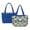 Butterfly Daisy Floral, variant on Sea Turtle Coral Print Tote Bags for Women Srping Summer Outdoor Tote Bag Organizer with Side Pockets Large Capacity Reversible Shoulder Bag for Work Shopping Travel, Blue