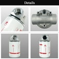 thumbnail image 6 of 1 Inch NPT Fuel Tank Filter Kit, High Flow Fuel Filter 25 GPM 30 Micron Spin-on Cartridge Style Particulate Filter Compatible With Diesel Transfer Pump, 6 of 7