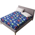 thumbnail image 4 of Kids Bed Sheet Dinosaur Full Size Sheet Set Boy Bedding Queen Bedd, 4 of 5