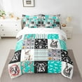thumbnail image 2 of Erosebridal Pet Dog Bedding Full Size, Kawaii Animal Bedding Sets Full Size, Doggy Print Decoration, 7 Pieces, 2 of 5