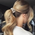 thumbnail image 5 of 9Pcs Pearl Hair Ties Elastic Hair Scrunchies Hold Crystal Beads Bulk Hair Ropes Stretchy Handmade  Bride Bachelorette Party Hair Accessories for Women Girls (Pearl&Crystal), 5 of 7