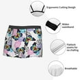 thumbnail image 3 of Vsdgher Bright Butterflies1 Pattern Men's Boxer Brief Underwear,Soft Funny Underwear for Men-Medium, 3 of 5
