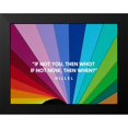 thumbnail image 2 of ArtsyQuotes 24x19 Black Modern Framed Museum Art Print Titled - Hillel Quote: If Not, 2 of 5