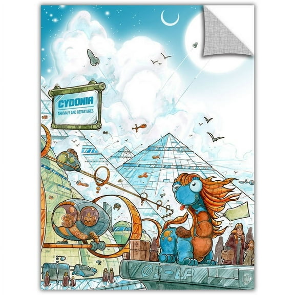 Luis Peres "Cydonia" Removable Wall Art Graphic