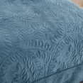 thumbnail image 6 of 3 Pcs Luxury Velvet Oversized Embroidery Quilted Quilt Set  Soft and Plush Bedding Set  Includes Quilt and Shams All-Season Comforter, 6 of 10
