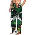 thumbnail image 3 of Kdxio Dinosaur Skeleton Print Men's Sleep Pajama Pant Lounge Pants with Pockets, 3 of 8
