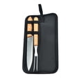thumbnail image 2 of Senderismo Herramientas de cocina de barbacoa A la parrilla de acero inoxidable BBQ BBQ Set Lavable Portátil Mochila Picnic con bolsa de almacenamiento 2pcs / set Eigraketly OD011040-01, 2 of 7