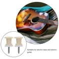 thumbnail image 3 of Hytrove 2Ud Seguro De Correa Para Guitarra Con Botón De Champiñón Multicolor Resistente, 3 of 8