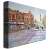 Trademark Art "Waupaca Main Street" Canvas Art by Ryan Radke