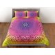 thumbnail image 3 of Funda para Doona Bandana Paisley Rosa Amarilla, Estética Decoración de Habitación Juego de Cama, 3 of 4