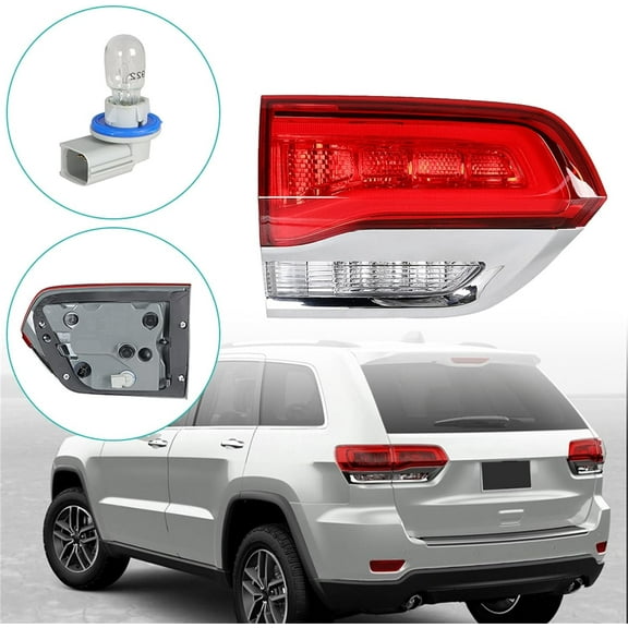 labwork Inner Driver Side Tail Light Replacement for 2014-2021 Grand Cherokee Laredo/Limited/Overland/Summit Rear Tail Light Brake Lamp Assembly LH Left Side