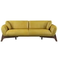 thumbnail image 3 of ACME Pesach Sofa in Mustard Leather, 3 of 5