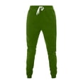 thumbnail image 7 of XFLWAM Women's Two Piece Outfits Long Sleeve Crewneck Sweatsuit with Jogger Pants Lounge Sets with Pockets Dark Green XXL, 7 of 7