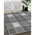 thumbnail image 3 of Ahgly Company Machine Washable Indoor Square Transitional Ash Gray Area Rugs, 8' Square, 3 of 7