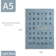 thumbnail image 3 of Planificador Semanal 2026: Diario de Tapa Dura Premium/ 3 Colores-azul Claro, 3 of 7