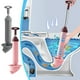 thumbnail image 1 of Potente Destapador de Inodoro con Ventosa de Cuero - Desatascador de Tuberías de Vacío Doméstico para Limpiar Desagües de Lavabos y Bañeras., 1 of 7