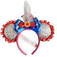 thumbnail image 1 of Diadema con orejas de Mickey Mouse Original de Disney Shanghai Disney lazos grandes orejas disfraz diadema Cosplay felpa adulto/niños diadema regalo Gao Jinjia LED, 1 of 2