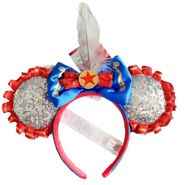 Diadema con orejas de Mickey Mouse Original de Disney Shanghai Disney lazos grandes orejas disfraz diadema Cosplay felpa adulto/niños diadema regalo Gao Jinjia LED
