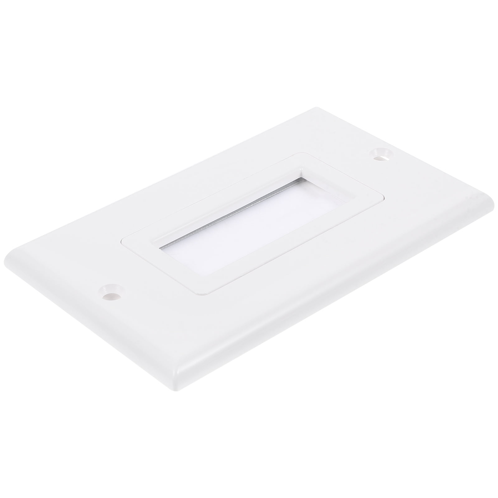ADDHAT ABS Cable Pass-Through Insert for Wall Mount TV Cable Management and Wire Organization