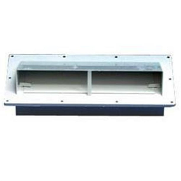 V211113 Polar White Horizontal Exterior Wall Vent V211113 Polar White Horizontal Exterior Wall Vent