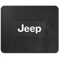 thumbnail image 1 of Plasticolor Utility Mat 001222R01 14 Inch x 17 Inch; Flat Edges; Jeep Logo; Black; Rubber, 1 of 4
