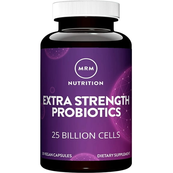 MRM Nutrition Probiotics, 25 Billion Cells, 30 Vegan Capsules