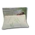 thumbnail image 1 of ViscoLogic Luxury Shredded Memory Foam Pillow with Thin Memory Foam Shell, Cool Bamboo Mix Fabric Cover - Never compressed- Pillow (Single, Queen), 1 of 4