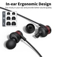 thumbnail image 4 of Auriculares UNOLYO USB C con cable y micrófono para iPhone, Samsung, 4 of 7