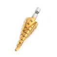 thumbnail image 1 of Cone Drill Bit, High Hardness Step Drill Bit Reliable Powerful  For Aluminum Board For Thin Steel Board For Plastic Board, 1 of 8
