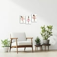 thumbnail image 3 of Hieng 3 Pieces Ballet Black Girl Canvas Wall Art African Americans Pictures Pink Ballet Dancer Poster Prints for Dance Room Decor Unframed, 3 of 6