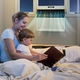 thumbnail image 7 of FREE VILLAGE 10,000 BTU U-Shaped Window Air Conditioner Unit Cools up to 450 Sq.Ft.with 6 Modes 24H Timer,Ultra Quiet Window AC Units with Full Window View,Energy Saving,Easy to Install,Black, 7 of 7