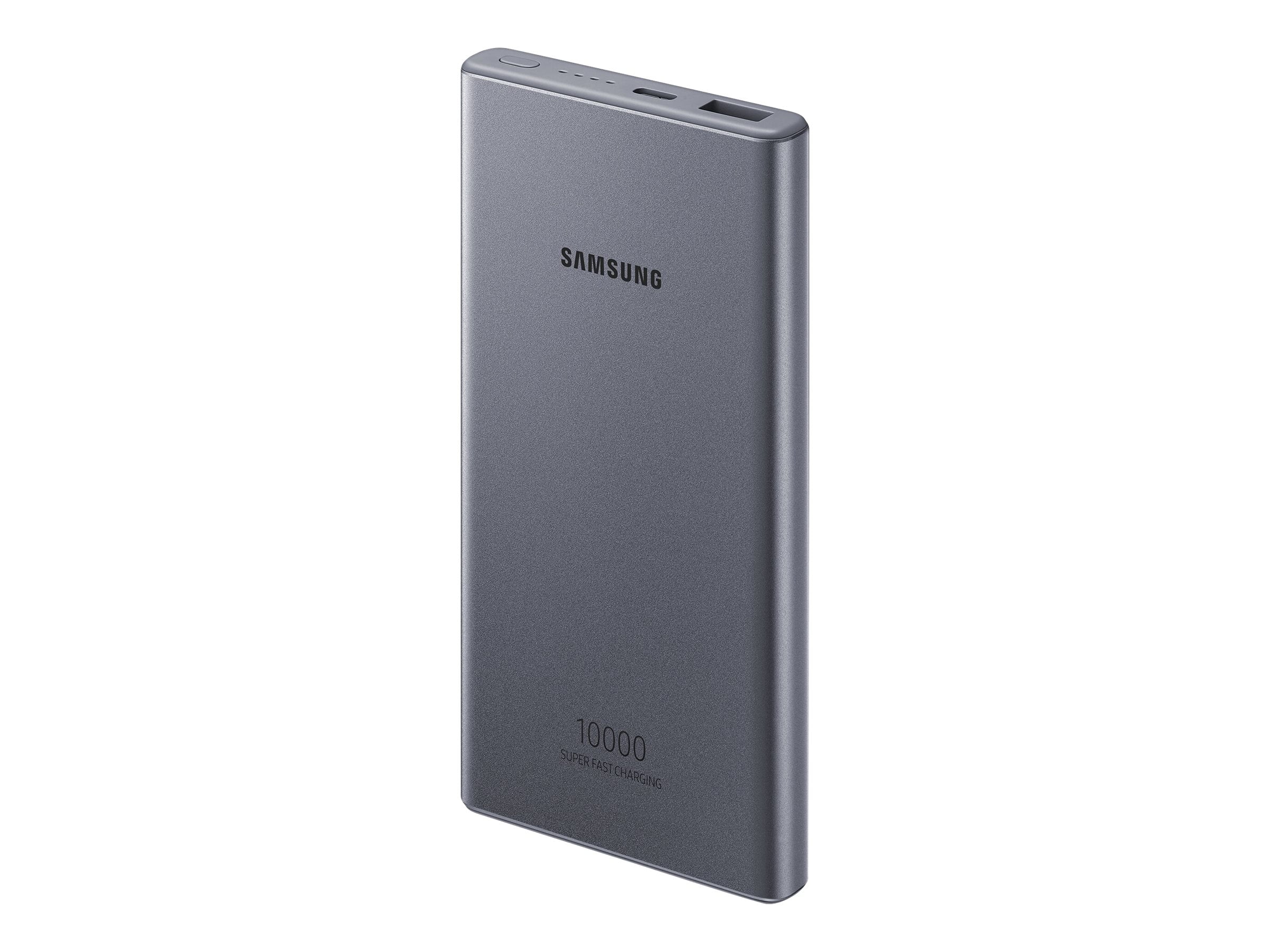 promoción boleto recoger Samsung Portable Battery EB-P3300 - Power bank - 10000 mAh - 25 Watt - PD,  QC, AFC, SFC - 2 output connectors (USB, USB-C) - silver - Walmart.com