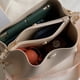 thumbnail image 5 of Hukapapa Bolso de mano Bolso de mujer con cremallera Bolso pequeño de moda Bolso Mini Hobo Bolso bandolera Blanco, 5 of 6