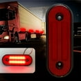 thumbnail image 1 of 12LED Feu de Signalisation Ovale pour Remorque Camion Camion 12-24V IP67, 1 of 10