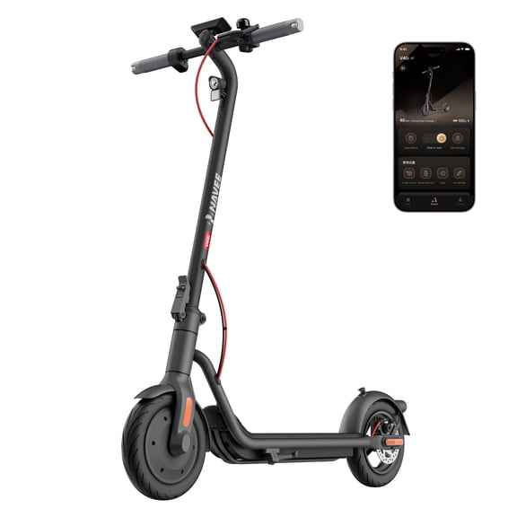 Navee V40i Foldable Electric Scooter /700W/19.9MPH/25Miles/Turning Light - Black