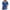 Blue, variant on Women's Fashion Casual Solid Color Pleated Comfortable Short Sleeve Sweatshirt Tops Blouse