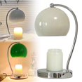 thumbnail image 1 of Candle Lamp Warmer Wide Base Scented Candle Warmer With Timer And Dimmer Adjustable Candle Melting Lattern Home Decor Table Lamp,Night Light Projector, 1 of 9