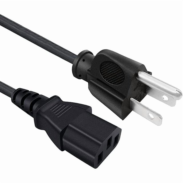 Chenchen 3 Prong Power Cord Replacement for for Viewsonic PJ452 PJD5155 VX2452MH N1930W VA2759-SMH VA2033-LED DiamaniDuo Optiquest Q9 Projector Monitor Power Cord 8ft C13 AC Cable