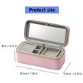thumbnail image 5 of Osdhezcn Delicate Pink Jewelry Storage Container with Multi Layer For Fashion Enthusiasts, 5 of 10
