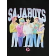 thumbnail image 4 of Netflix KPop Demon Hunters Men's and Big Men's Saja Boys Hoodie, Sizes S-3XL, 4 of 5
