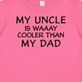 thumbnail image 4 of Inktastic My Uncle is Waaay Cooler Than My Dad Boys or Girls Baby T-Shirt, 4 of 5