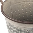 thumbnail image 2 of A and B Home A&B Home Antique Gray Metal Planter Buckets (Set of 2), 2 of 2