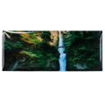 thumbnail image 1 of PVC Adhesive Jungle Waterfall Pattern Aquarium Background Poster Sticker Fish Tank Decoration61x41cm, 1 of 2