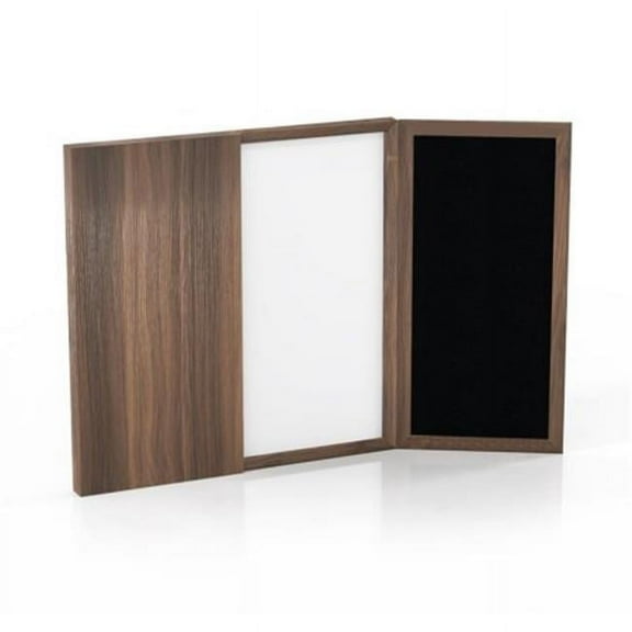 48 x 48 in. Medina Presentation Board, White Surface - Gray Steel Frame
