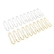 thumbnail image 5 of Pins de Broche de Seguridad de Servicio Pesado, Alfileres de Seguridad de Broche de Hierro Robusto Juego 20pcs Uso simple Colorfast Gold Silver Con 5 Agujeros para Hacer Joyas, 5 of 7