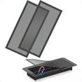 thumbnail image 1 of TopLLC 2pc Floor Vent Cover Rectangular Vent Screen Cover Magnetic PVC Ventilation Net Floor Storage Plastic Cover Vent screen mesh, 1 of 8