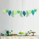 thumbnail image 3 of Nvzi Guirnalda de hojas para fiesta hawaiana, banderines colgantes, decoración para ventanas de aulas con temática de plantas tropicales, estilo Ins, 118 pulgadas, pequeña, 3 of 4