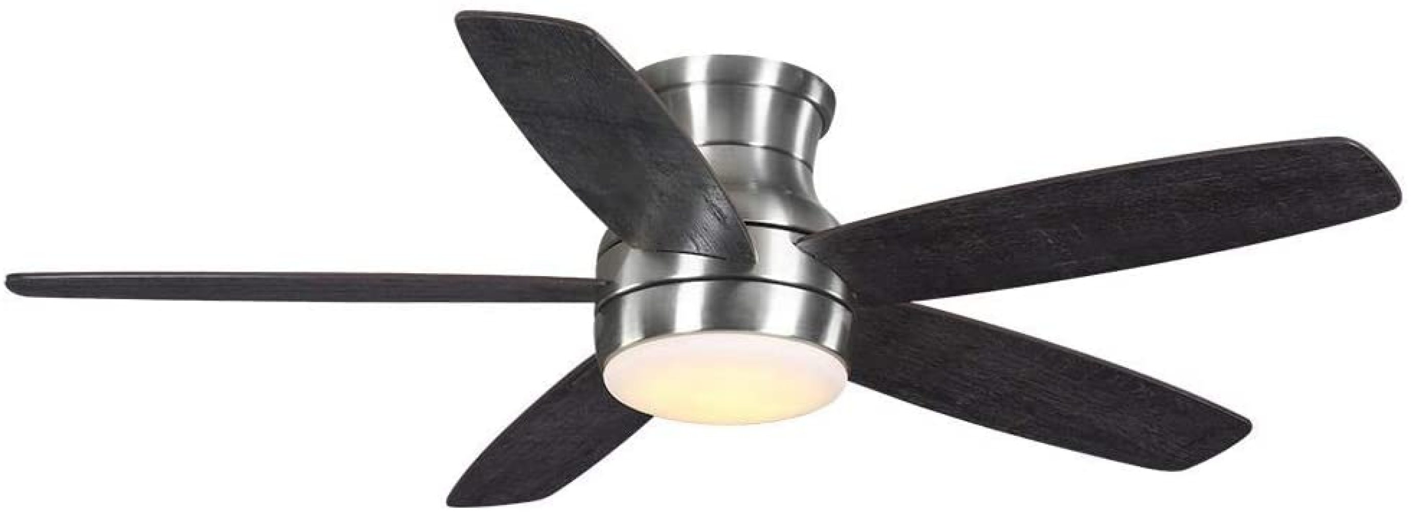 Home Decorators Collection Ashby Park 52 in. Integrated LED Brushed Nickel  Ceiling Fan with Light Kit and Remote Control Color Changing Technology 