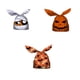 thumbnail image 3 of Cateissary 50 pack/lote decoraciones de Halloween bolsas de murciélagos para dulces galletas fiesta Halloween suministros para fiestas Kits de decoración para fiestas, 3 of 6