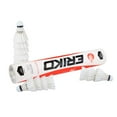 thumbnail image 4 of Eriko Goose Feather Badminton Shuttlecocks With High Stability And Durability , High Speed | White , Pack Of 10, 4 of 5